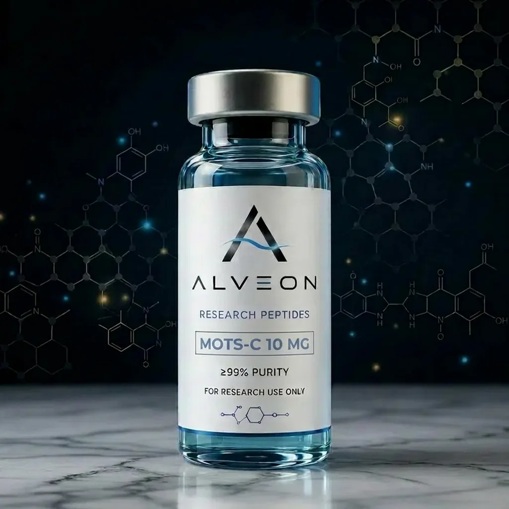 Alveon MOTS-C research peptide vial