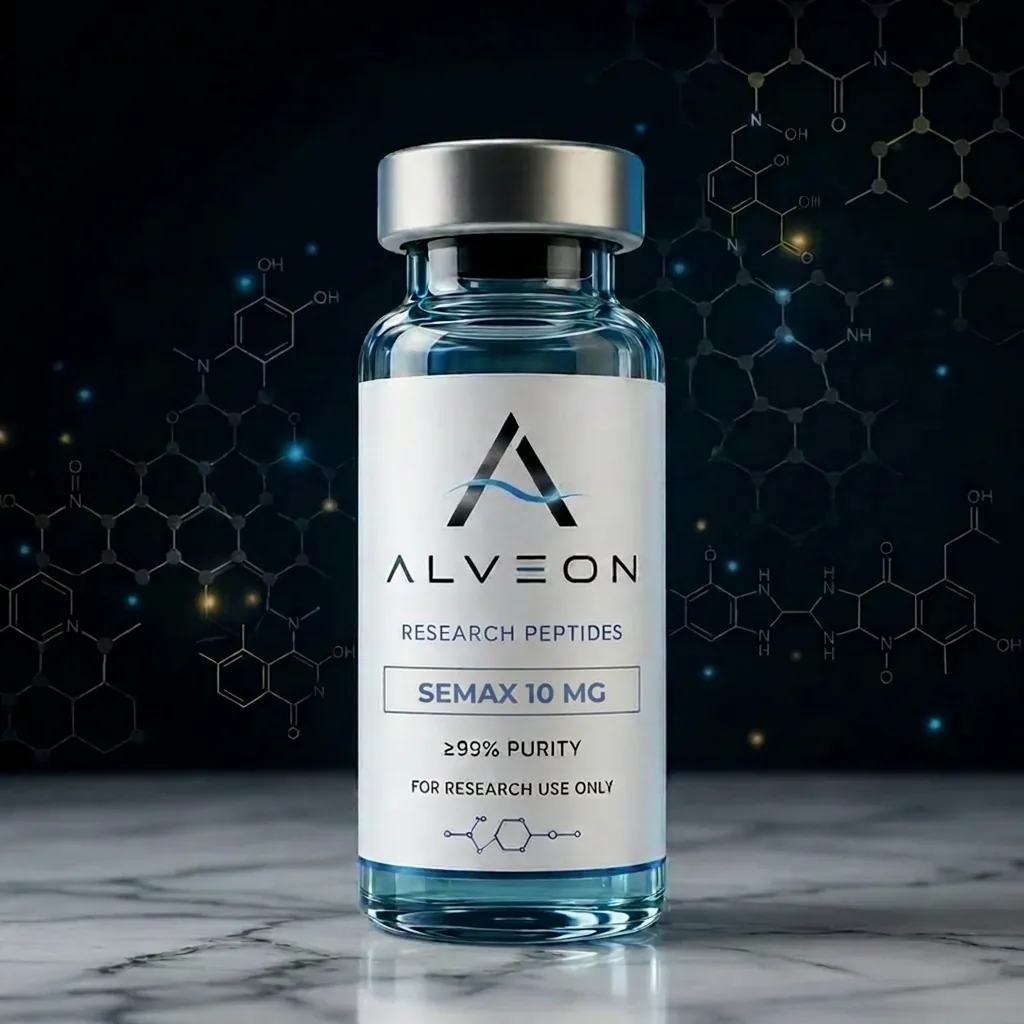 Alveon Semax research peptide vial